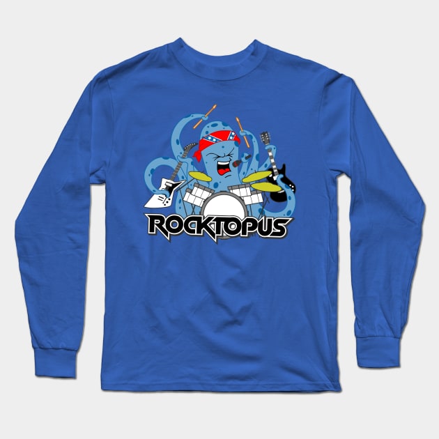 Rocktopus Long Sleeve T-Shirt by DetourShirts